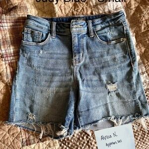 Judy Blue Women's Distressed Denim Shorts